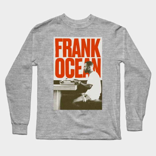 Frank Ocean Riso Style Graphic Long Sleeve T-Shirt by SkipBroTees